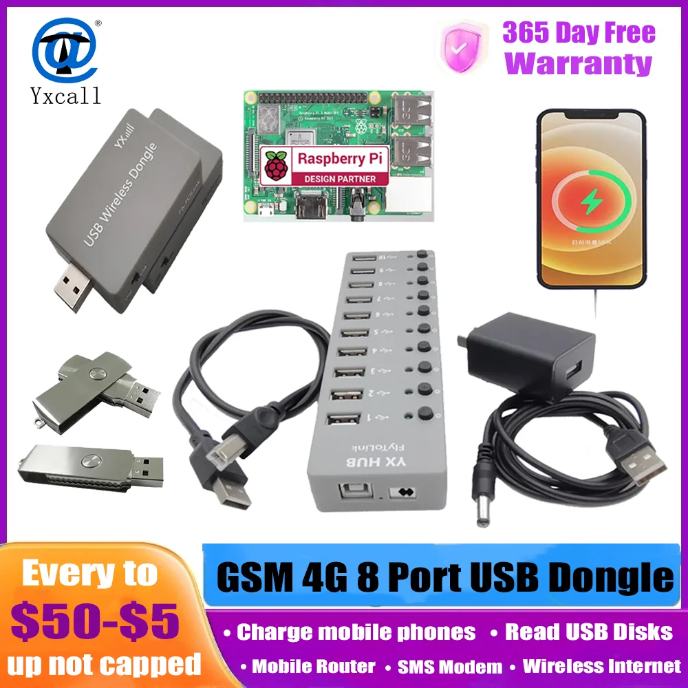  б USB   ͳ ׼, 4G LTE 8 Ʈ USB  ̴ , GSM 4G 8 UART  , SMS 